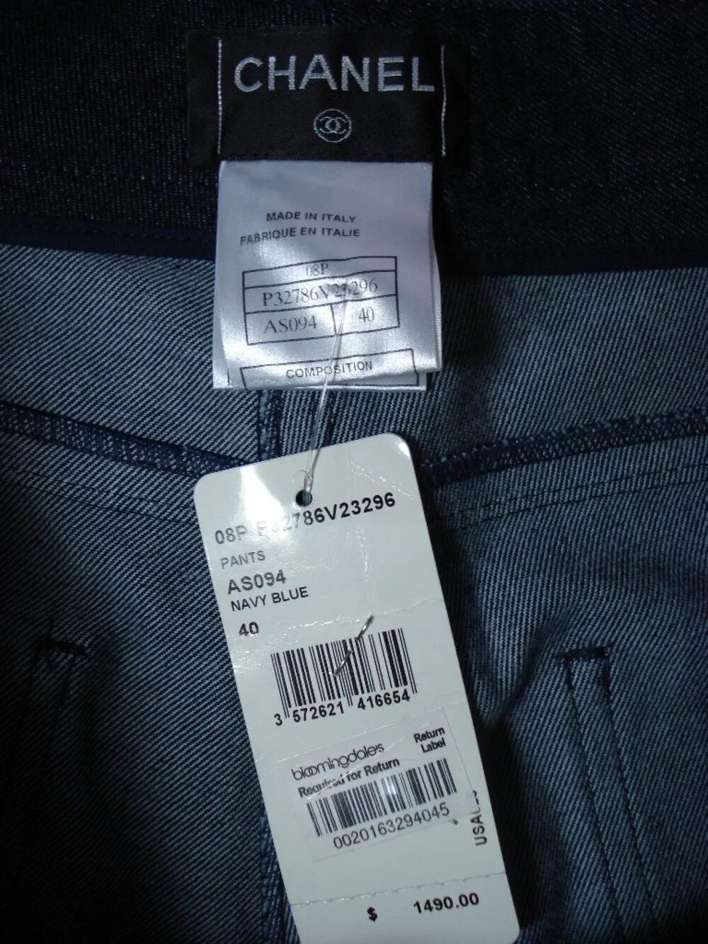 Chanel Size 40 Jeans - New with Tag MSRP $1490